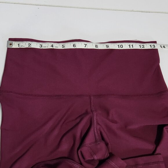 Old Navy Burgundy Red Extra High-Rise Stretch Leggings - Size M - Picture 11 of 13